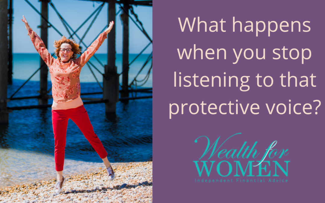 What happens when you stop listening to that protective voice?